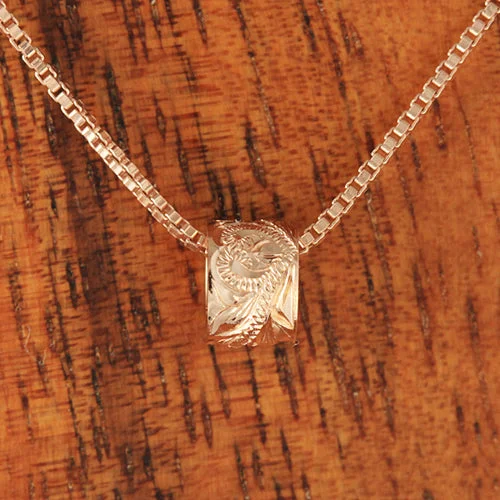 Animal - Shaped Pendants in Sterling Silver14K Pink Gold Barrel Pendant (S) (Chain Sold Separately)