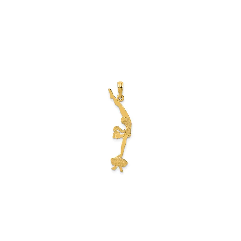 Initial Letter Pendants for a Personalized TouchGymnast Pendant (14K)