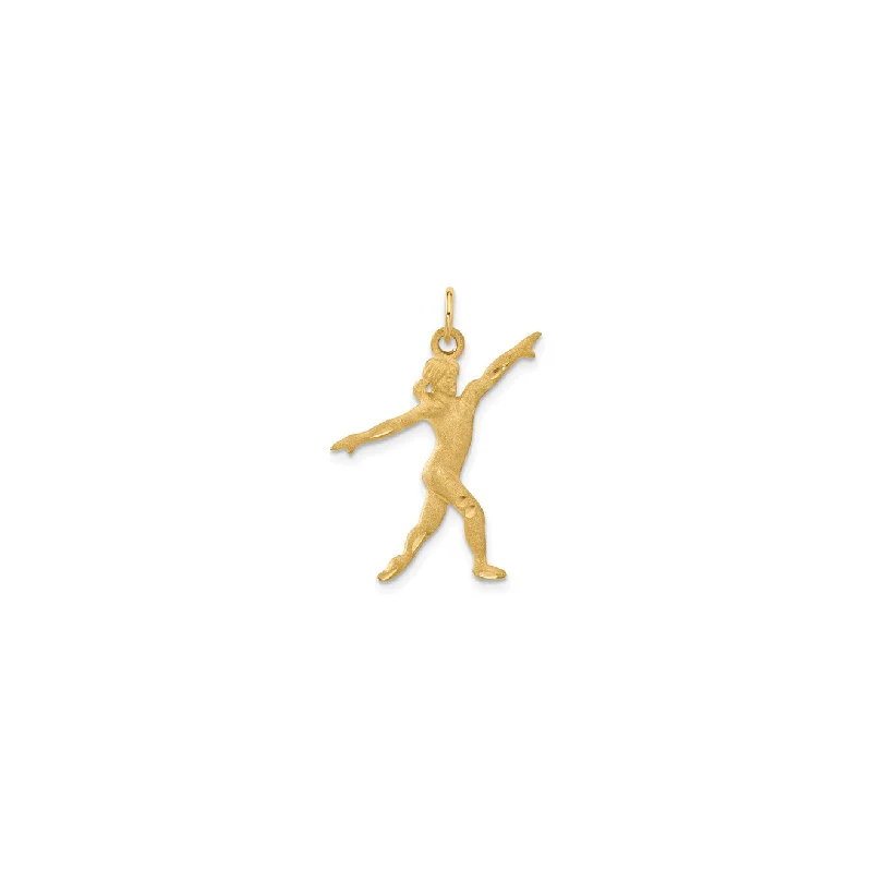 Initial Letter Pendants for a Personalized TouchGymnast Pendant (14K)