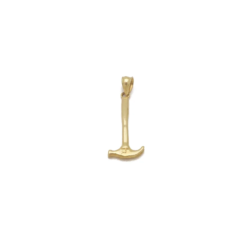 Pendant with a built - in LED light for a unique feature​ Hammer Pendant (14K)