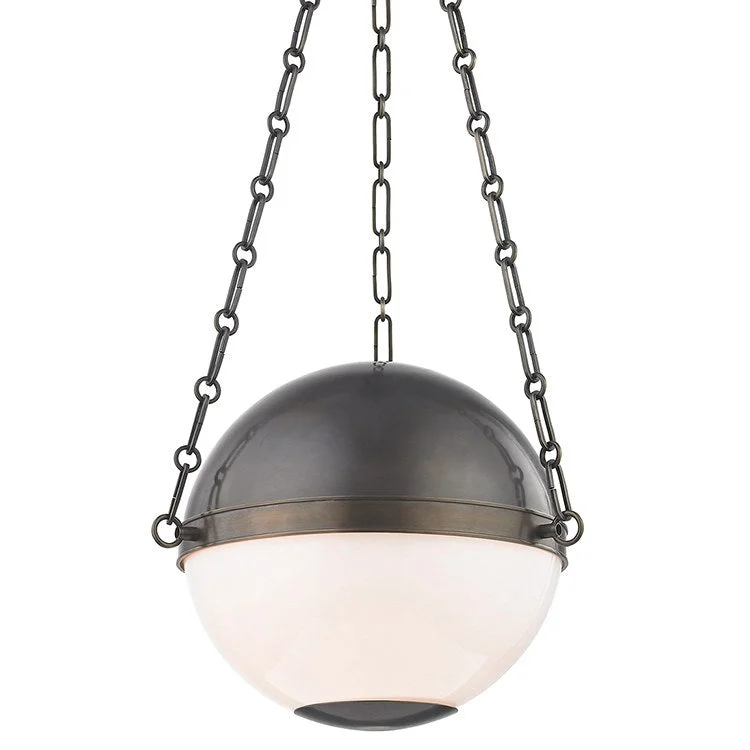 Crystal - encrusted pendants for a glamorous and sparkly effect Sphere No.2 Two-Light Small Pendant by Mark D. Sikes Crystal - encrusted pendants for a glamorous and sparkly effect Sphere No.2 Two-Light Small Pendant by Mark D. Sikes