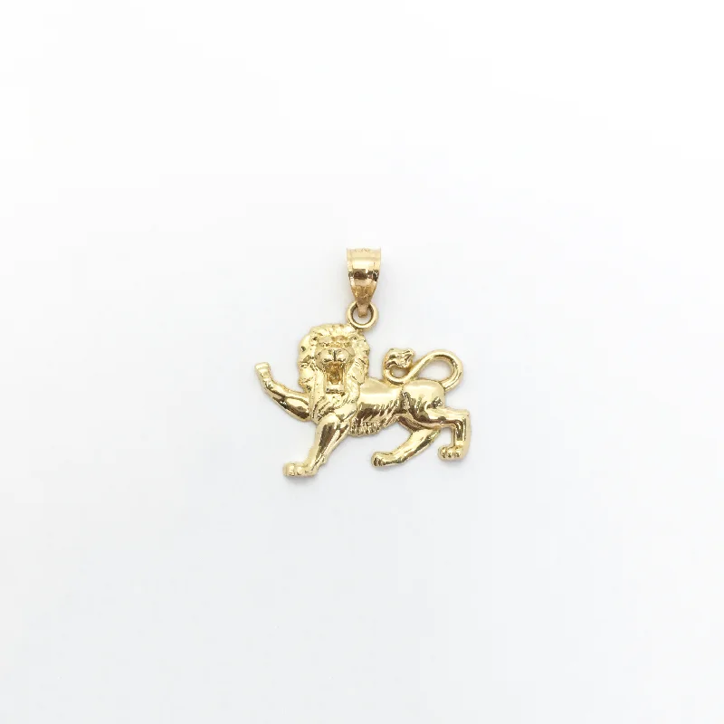 Tree - of - life pendants representing growth and strength​ Lion Pendant (14K)