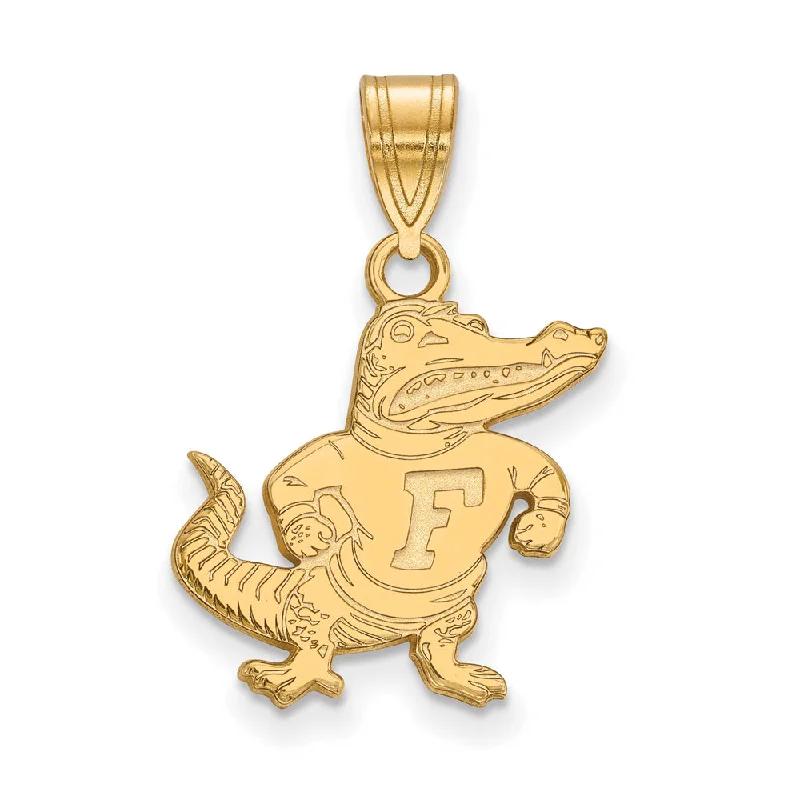 Initial Letter Pendants for a Personalized Touch14k Gold Plated Silver U. of Florida Medium Pendant Initial Letter Pendants for a Personalized Touch14k Gold Plated Silver U. of Florida Medium Pendant