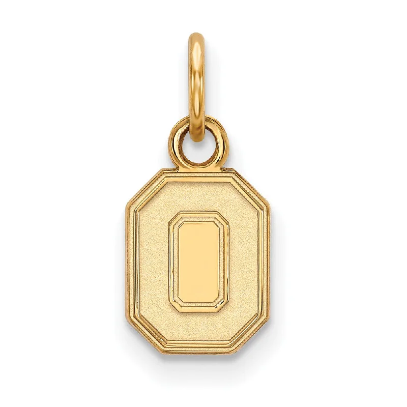 Charm Pendants with Multiple Small Decorative Elements14k Yellow Gold Ohio State XS (Tiny) 'O' Charm or Pendant Charm Pendants with Multiple Small Decorative Elements14k Yellow Gold Ohio State XS (Tiny) 'O' Charm or Pendant