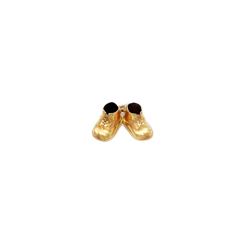 Pendant with a hidden compartment to store small keepsakes Baby Shoes Pendant (14K) Pendant with a hidden compartment to store small keepsakes Baby Shoes Pendant (14K)