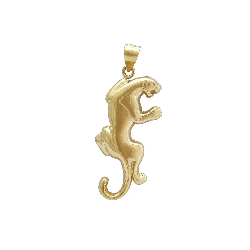 Mermaid - tail pendants for a touch of fantasy​ Panther Pendant (14K)