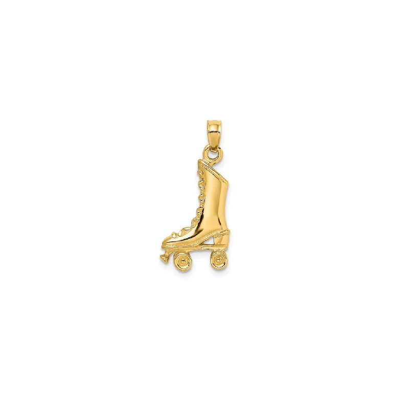 Initial Letter Pendants for a Personalized TouchRoller Skate Pendant (14K)