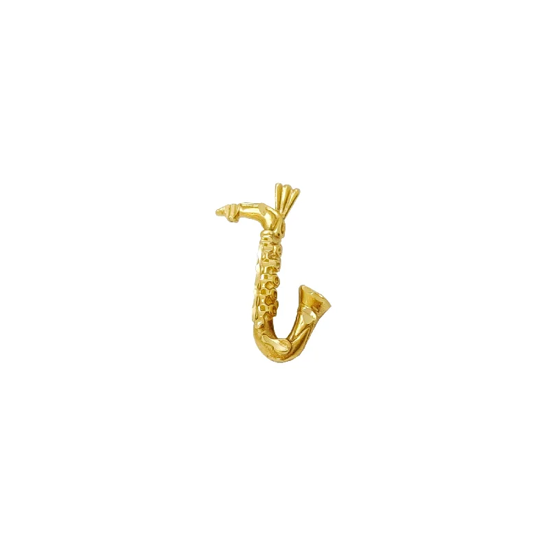 Pendant with a hidden compartment to store small keepsakes Saxophone Pendant (14K) Pendant with a hidden compartment to store small keepsakes Saxophone Pendant (14K)