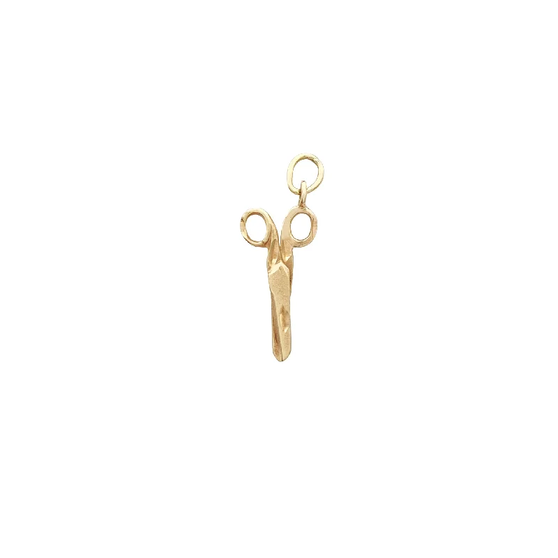 Pendant with a tassel for a bohemian and trendy style​ Scissors Pendant (14K)