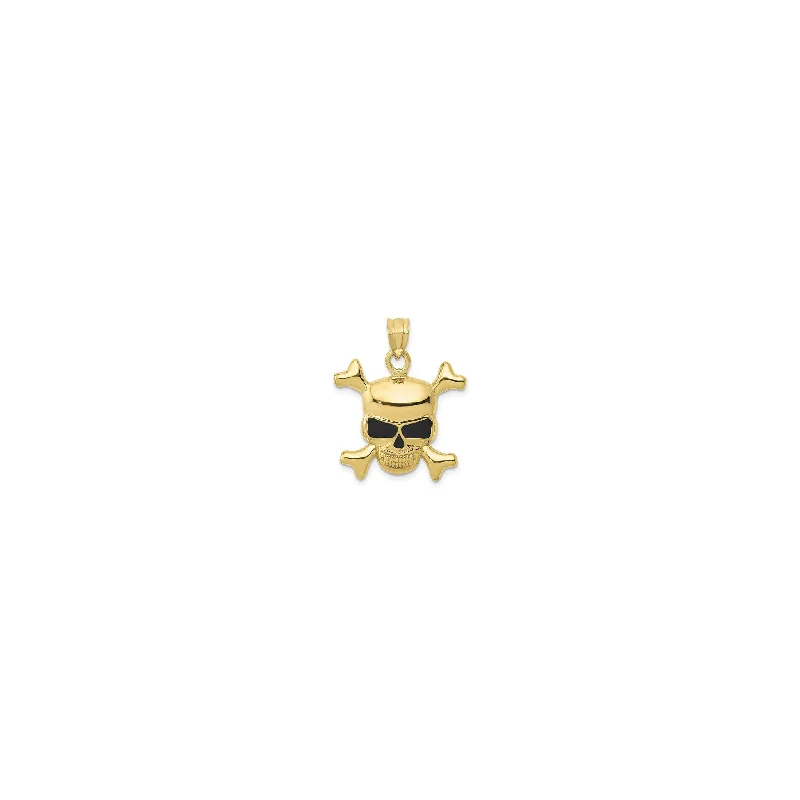 Heart - locket pendants with space to hold photos Skull & Crossbones Pendant (14K) Heart - locket pendants with space to hold photos Skull & Crossbones Pendant (14K)