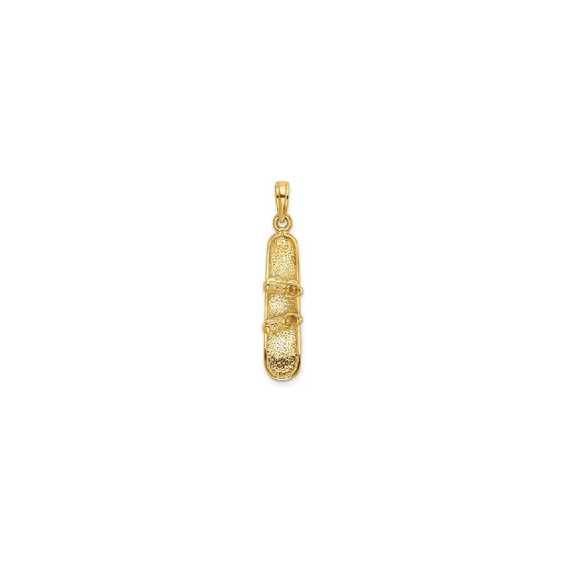 Initial Letter Pendants for a Personalized TouchSnowboard Pendant (14K)