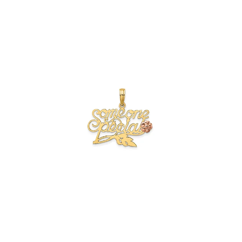Initial Letter Pendants for a Personalized Touch"Someone Special" Pendant (14K)