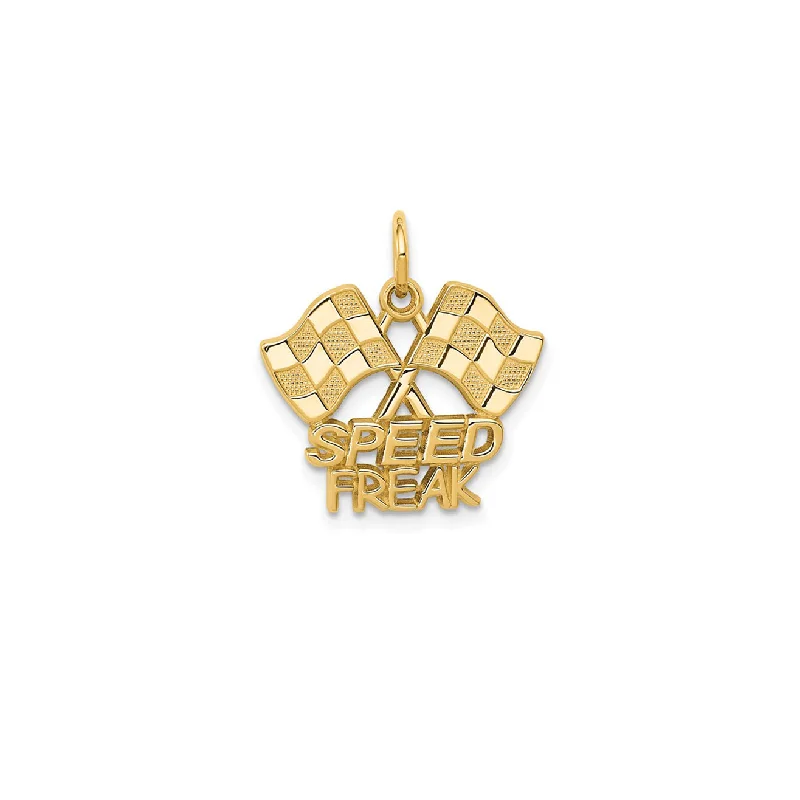 Gemstone - Encrusted Pendants with a Sparkling CenterpieceSpeed Freak Pendant (14K) Gemstone - Encrusted Pendants with a Sparkling CenterpieceSpeed Freak Pendant (14K)
