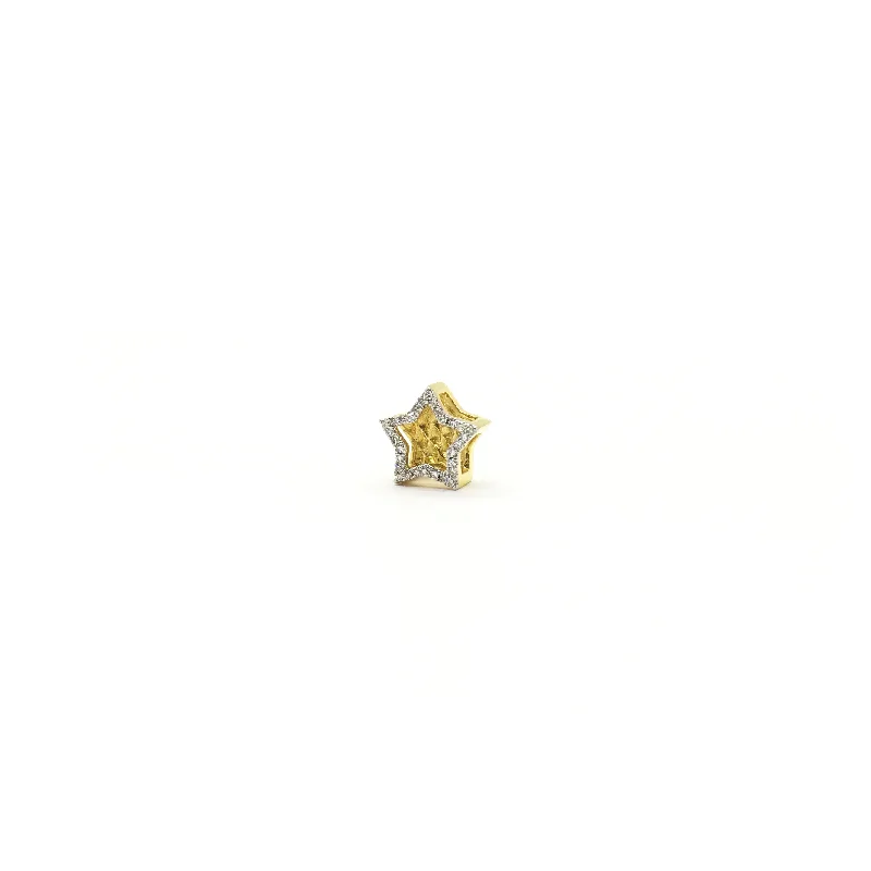 Ruby - studded pendants for a bold and vibrant statement​ Star Diamond Outline Pendant (14K)