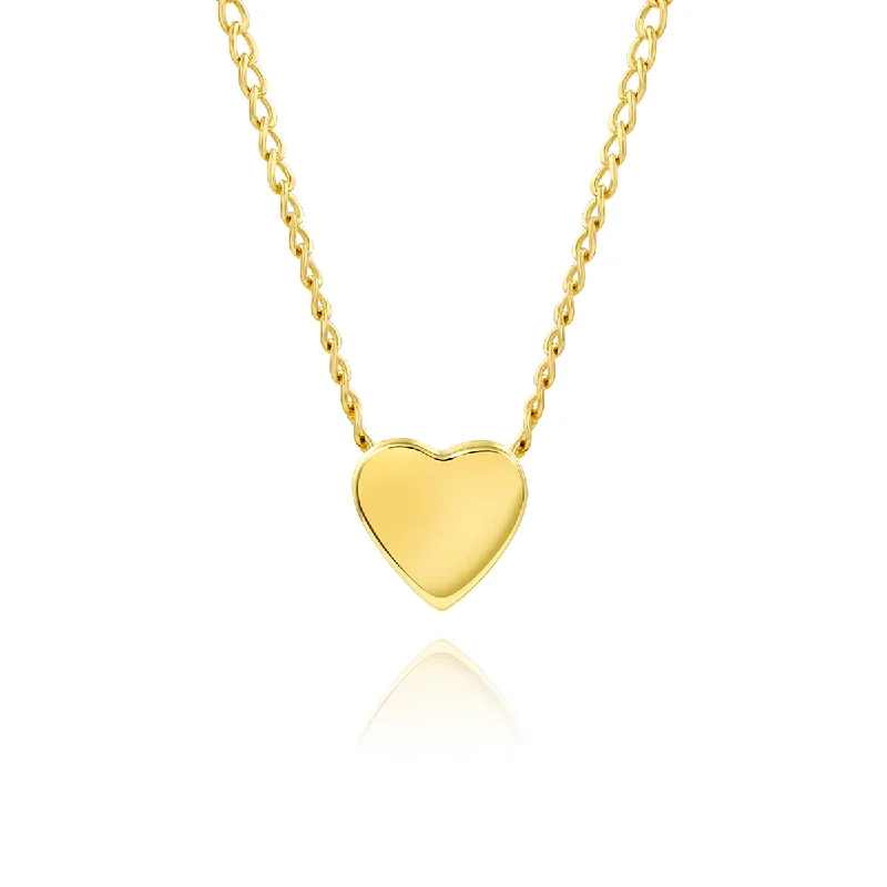 Compass - shaped pendants for a sense of direction​ Tiny Heart in 14K Gold