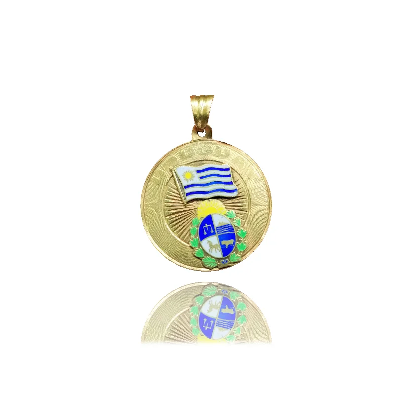 Dragon - themed pendants for those who love mythical creatures​ Uruguay Yellow Gold Pendant (14K)